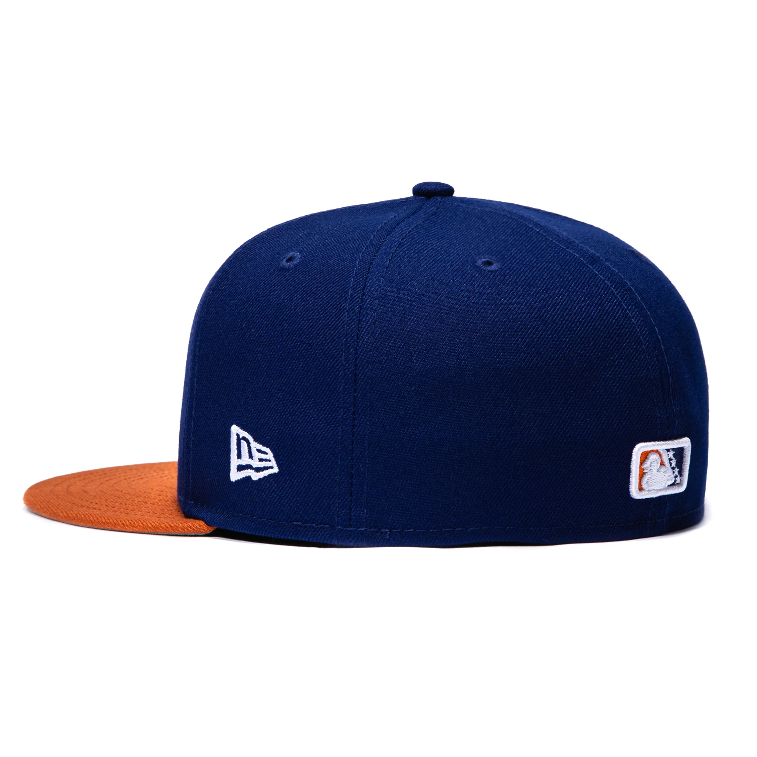 New Era 59Fifty Durham Bulls D Hat - Royal, Burnt Orange - Image 3
