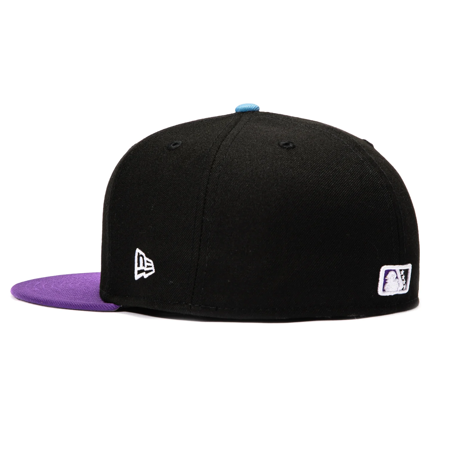 New Era 59Fifty Erie SeaWolves Moon Mammoth Hat - Black, Purple - Image 3