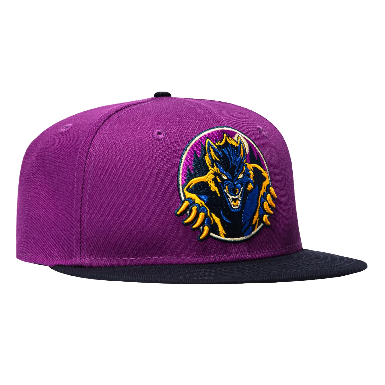 New Era 59Fifty Great Lakes Loons Dogmen Hat - Purple, Navy