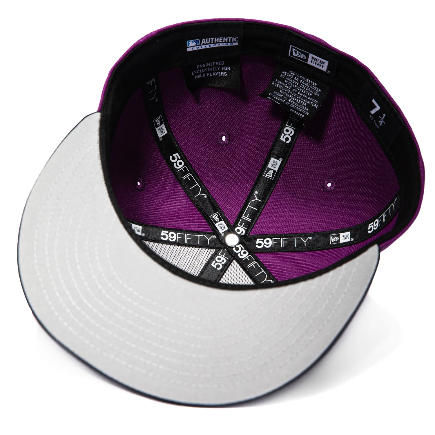 New Era 59Fifty Great Lakes Loons Dogmen Hat - Purple, Navy - Image 2