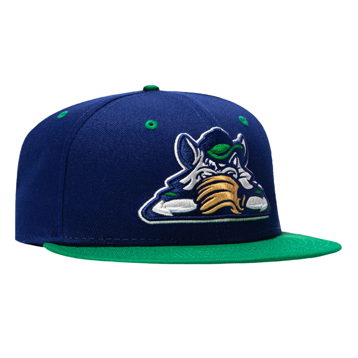 New Era 59Fifty Hartford Whalers Rock Cats Hat - Royal, Kelly