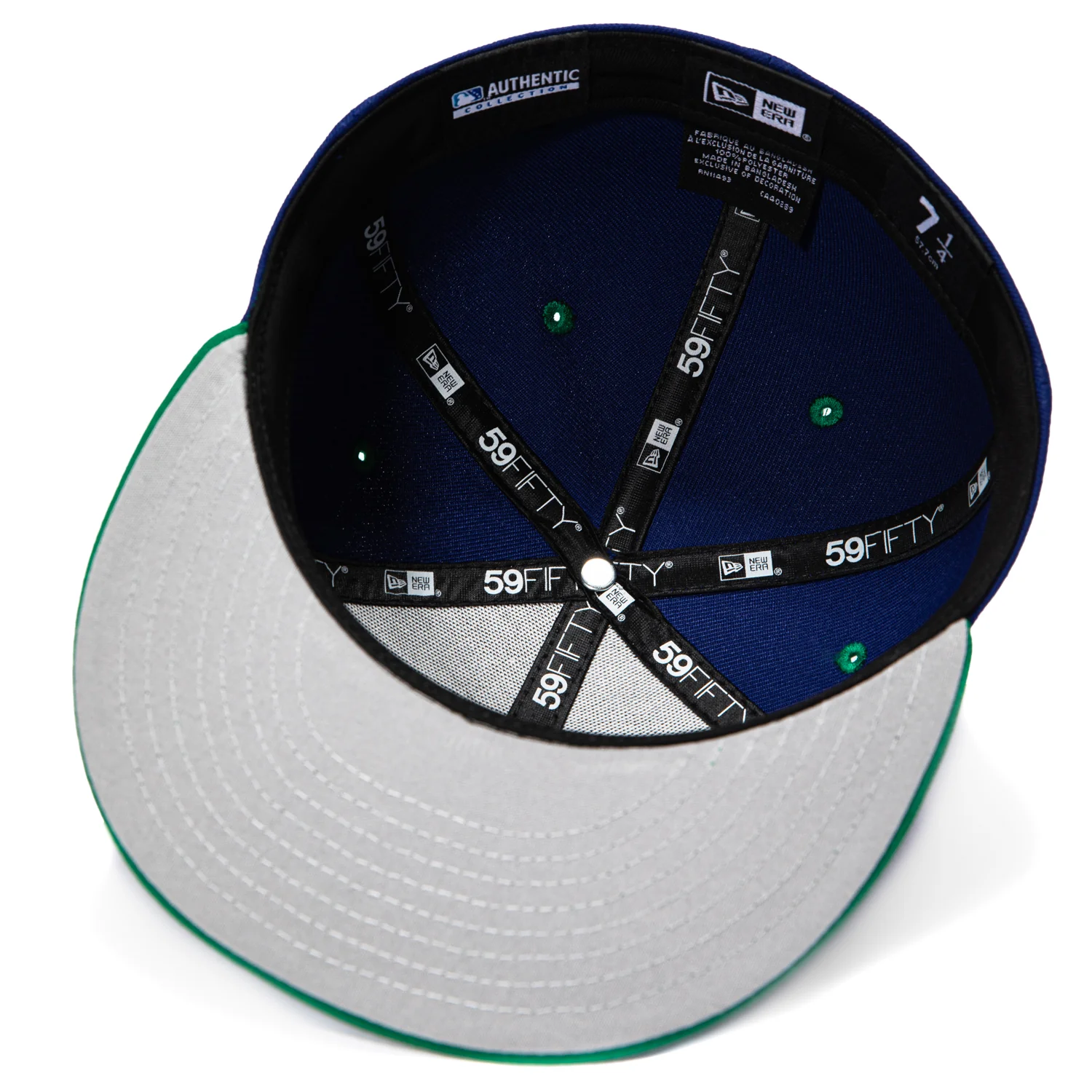New Era 59Fifty Hartford Whalers Rock Cats Hat - Royal, Kelly - Image 2
