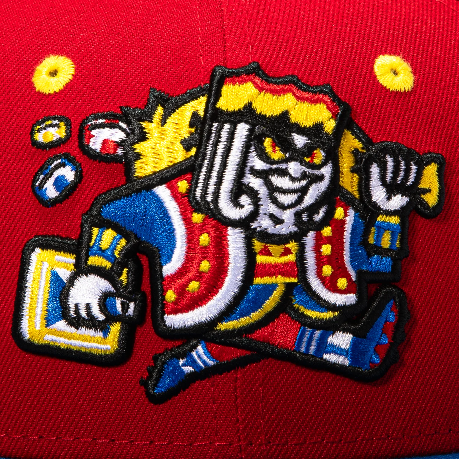 New Era 59Fifty Las Vegas Aviators Villains Hat - Red, Royal - Image 4