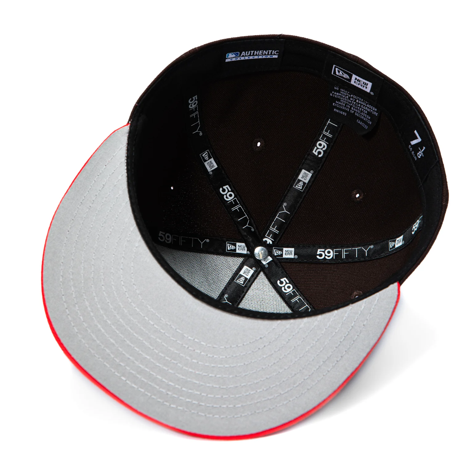 New Era 59Fifty Salt Lake Bees Dirty Sodas Hat - Brown, Red - Image 2