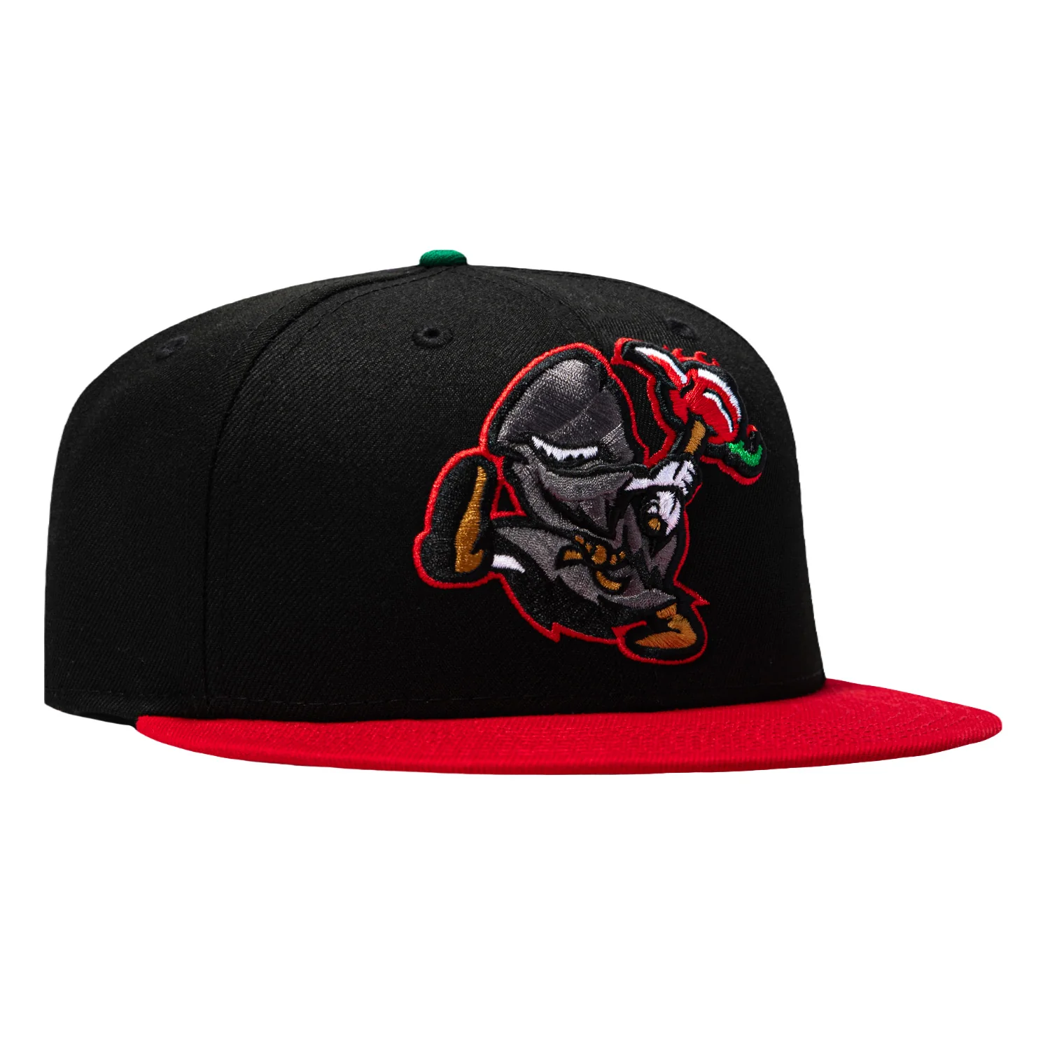 New Era 59Fifty Winston Salem Dash Reapers Hat - Black, Red