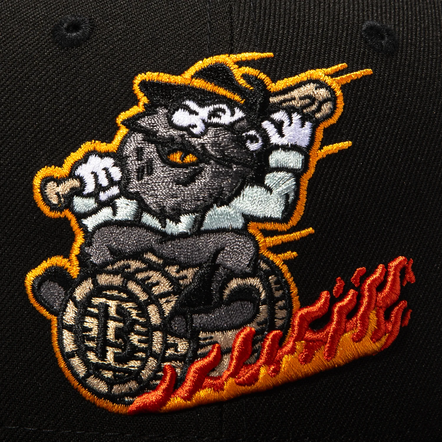 New Era 59Fifty Bowling Green Hot Rods Bootleggers Hat - Black - Image 4