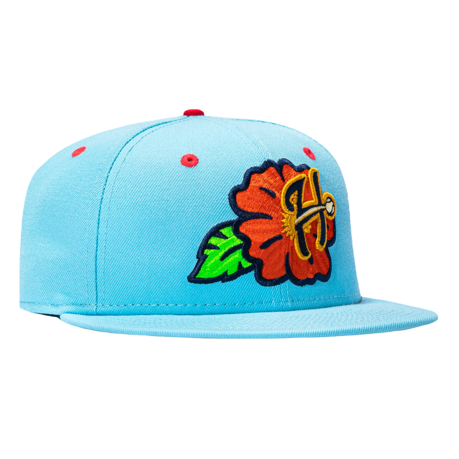 New Era 59Fifty Harrisburg Senators Luau Hat - Light Blue