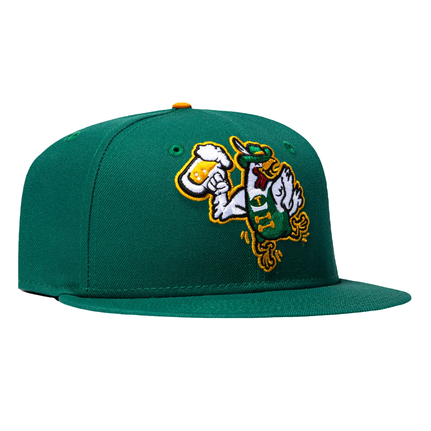 New Era 59Fifty Tulsa Drillers Chicken Dancers Hat - Green