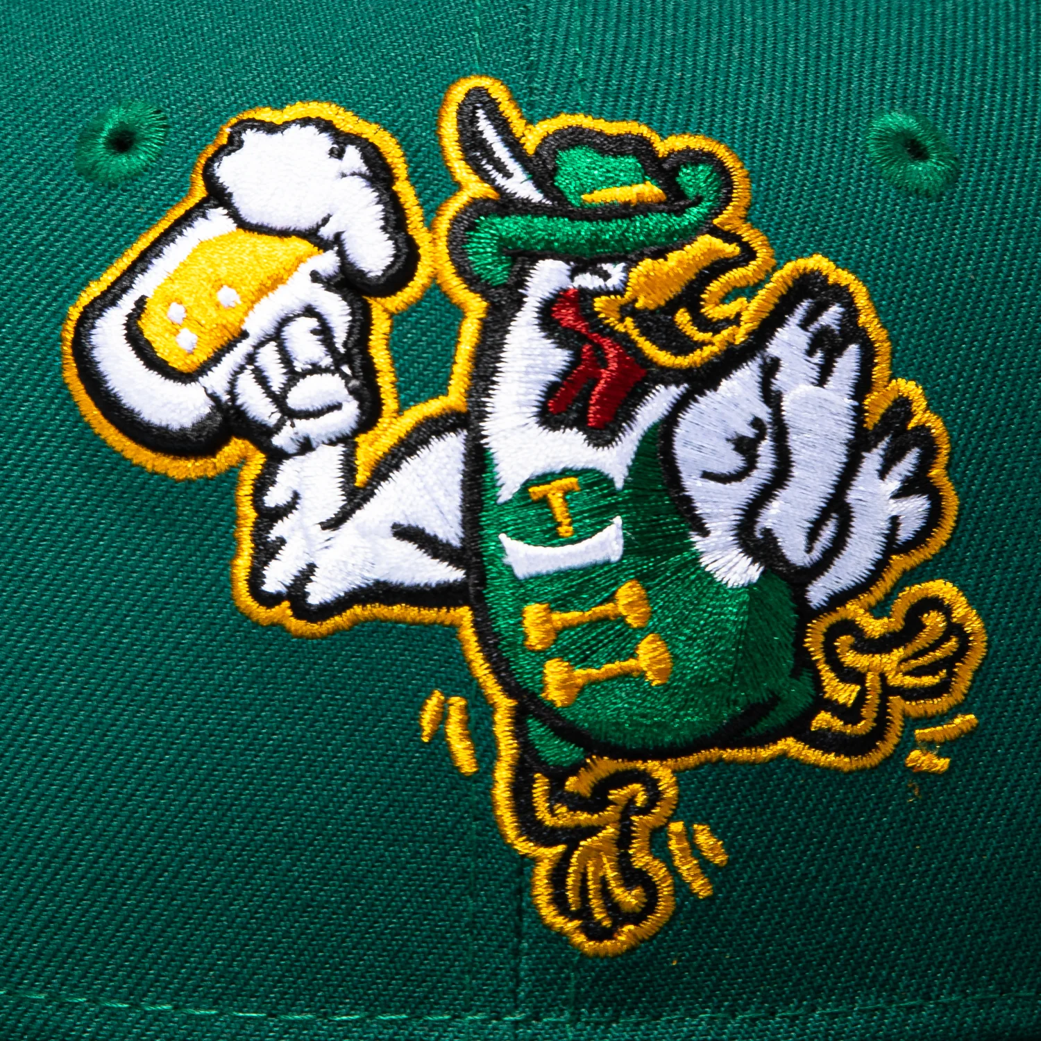 New Era 59Fifty Tulsa Drillers Chicken Dancers Hat - Green - Image 4