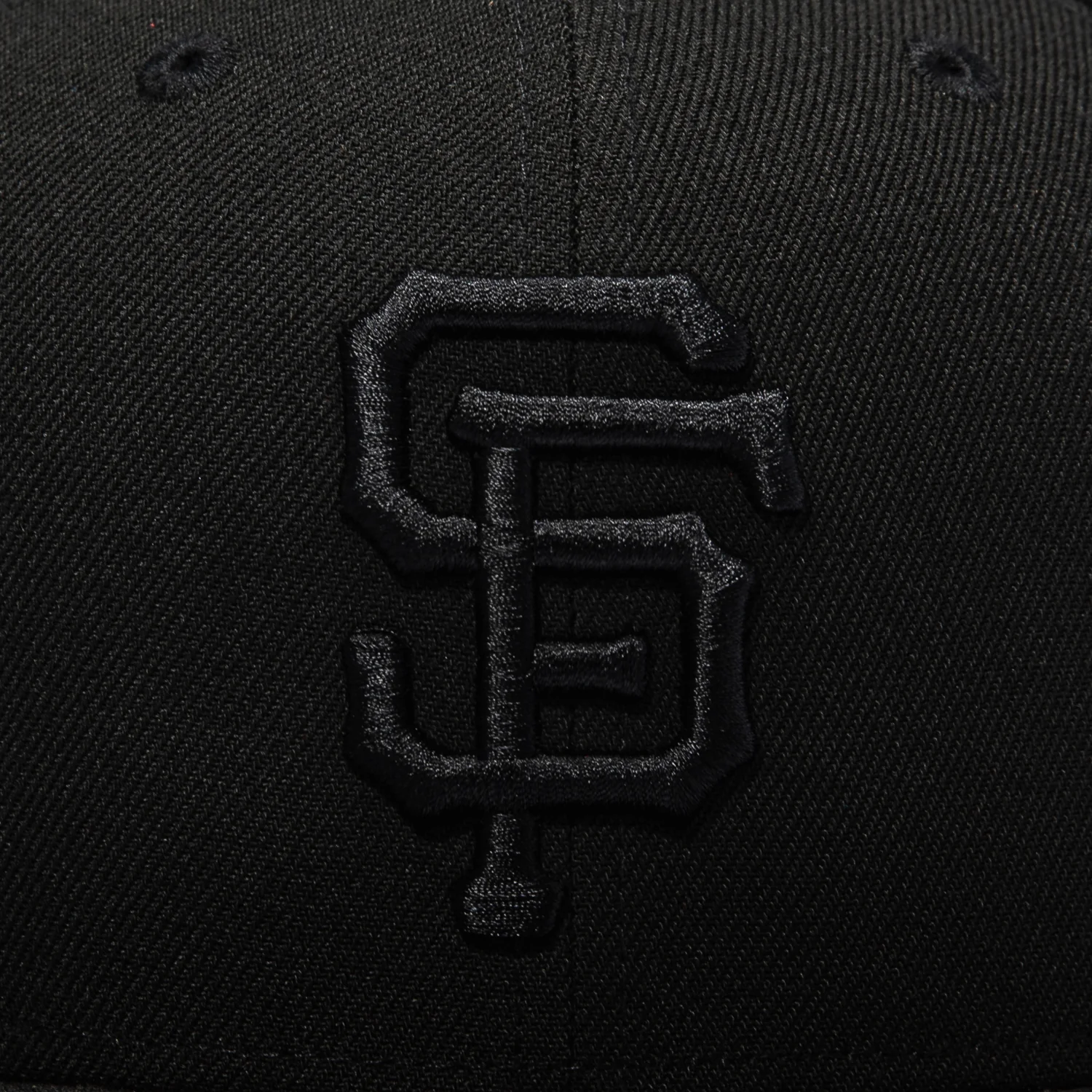 New Era 9Fifty MLB Basic San Francisco Giants Snapback Hat - Black, Black - Image 3
