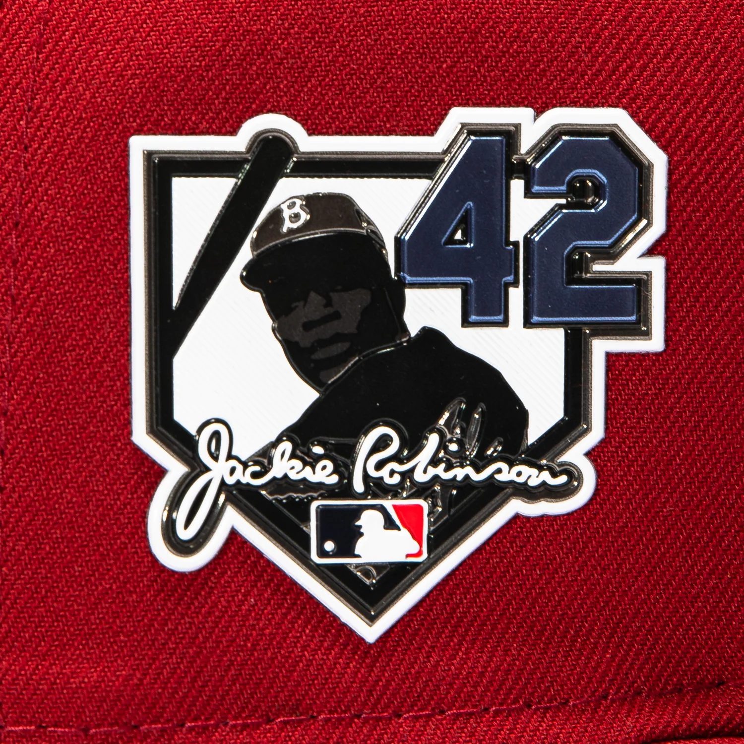 New Era 59Fifty Arizona Diamondbacks 42 Jackie Robinson Patch Hat - Sedona Red - Image 5