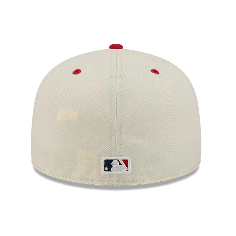 New Era 59Fifty 2026 MLB 4th of July San Francisco Giants 250th Anniversary Patch Hat - White, Red - Image 4