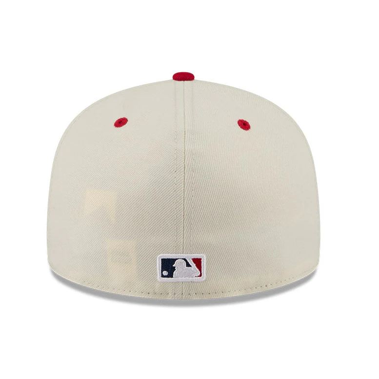 New Era 59Fifty 2026 MLB 4th of July Chicago White Sox 250th Anniversary Patch Hat - White, Red - Image 4