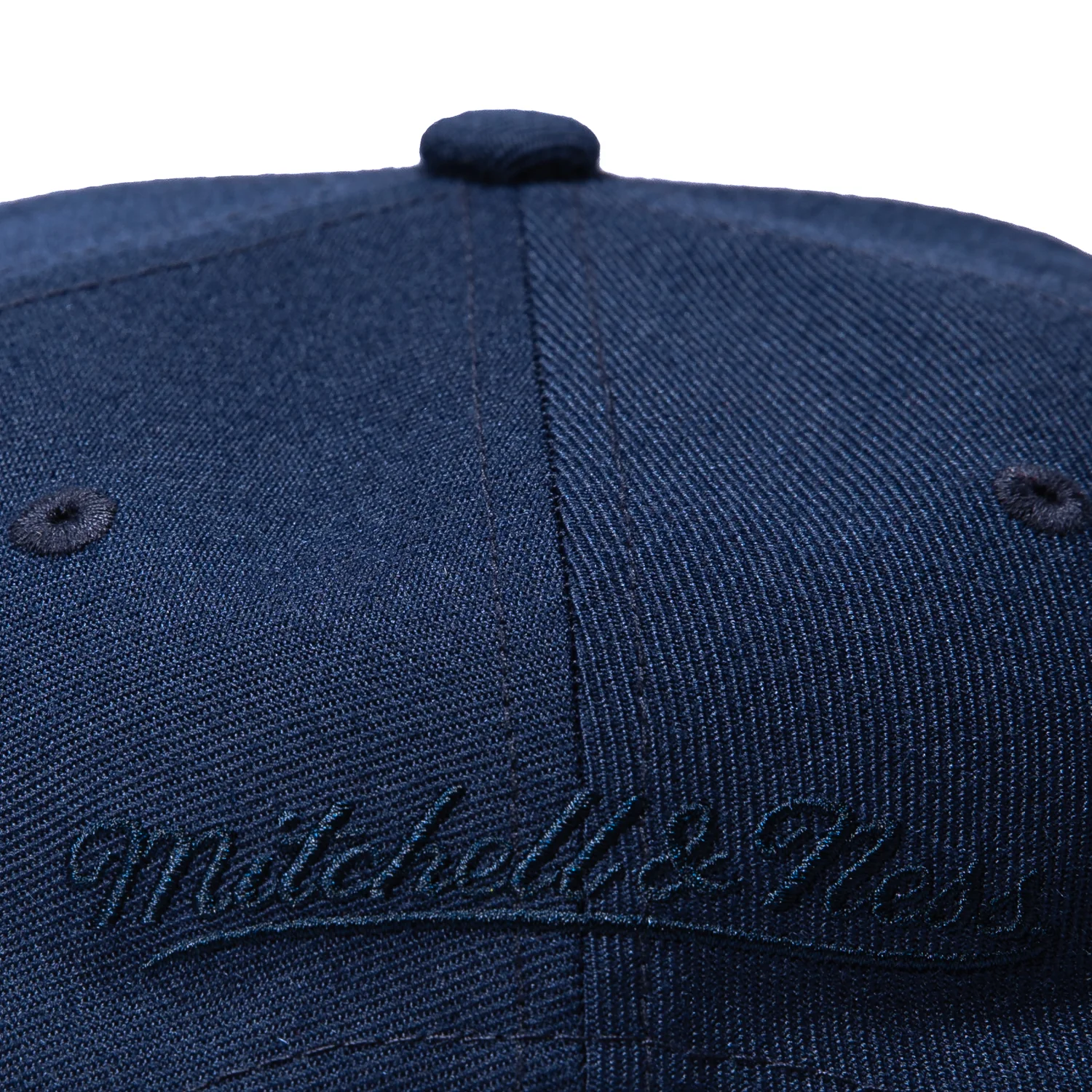 Mitchell & Ness Original Los Angeles Dodgers Snapback Hat - Navy, White - Image 4
