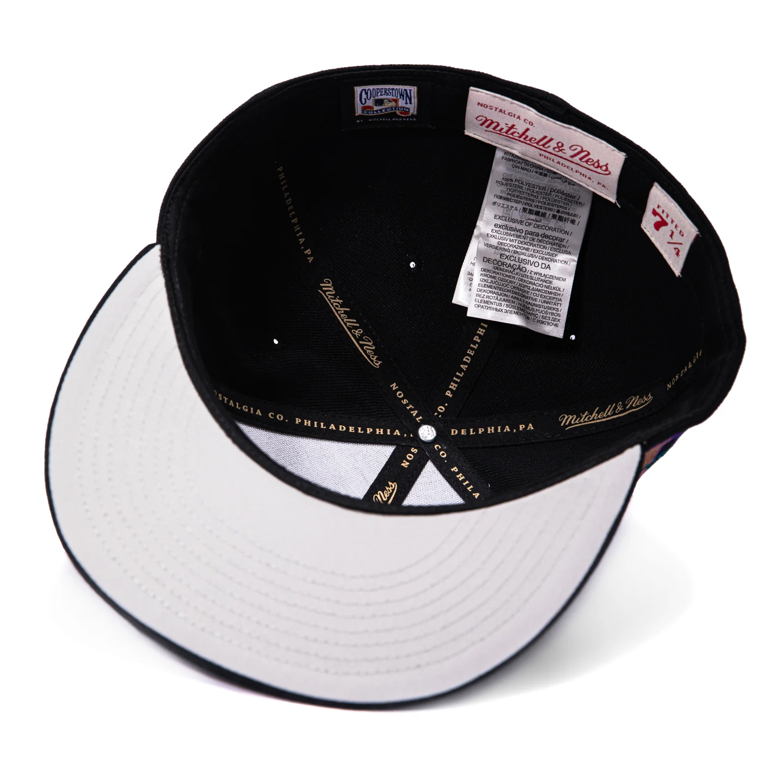 Mitchell & Ness Legends Arizona Diamondbacks 51 Randy Johnson Patch Hat - Black - Image 2