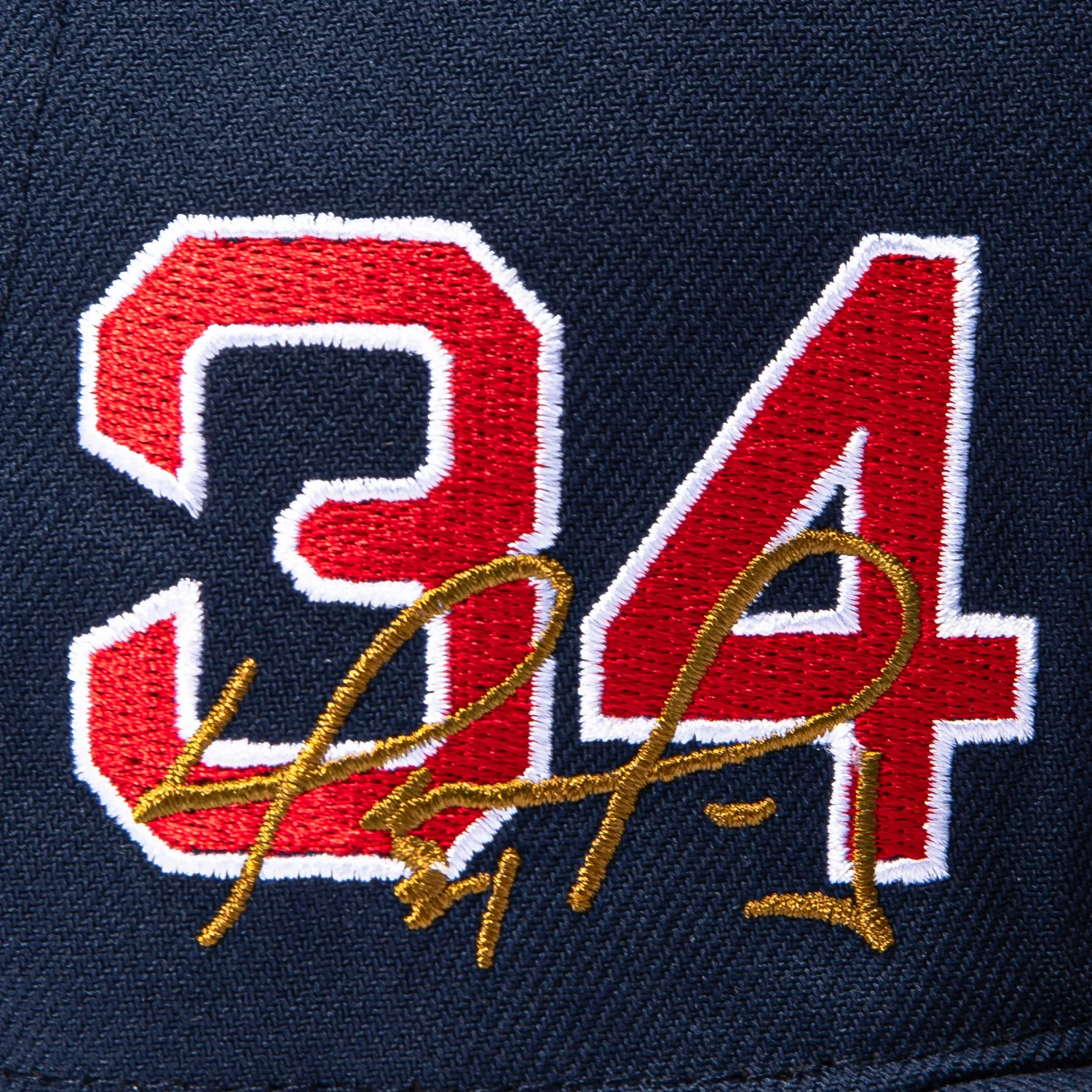 Mitchell & Ness Legends Boston Red Sox 34 David Ortiz Patch Hat - Navy - Image 5