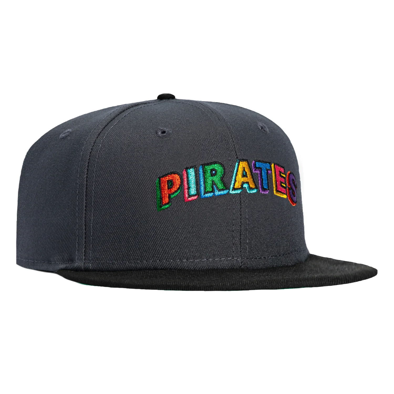 New Era 59Fifty Pittsburgh Pirates Hat - Graphite, Black