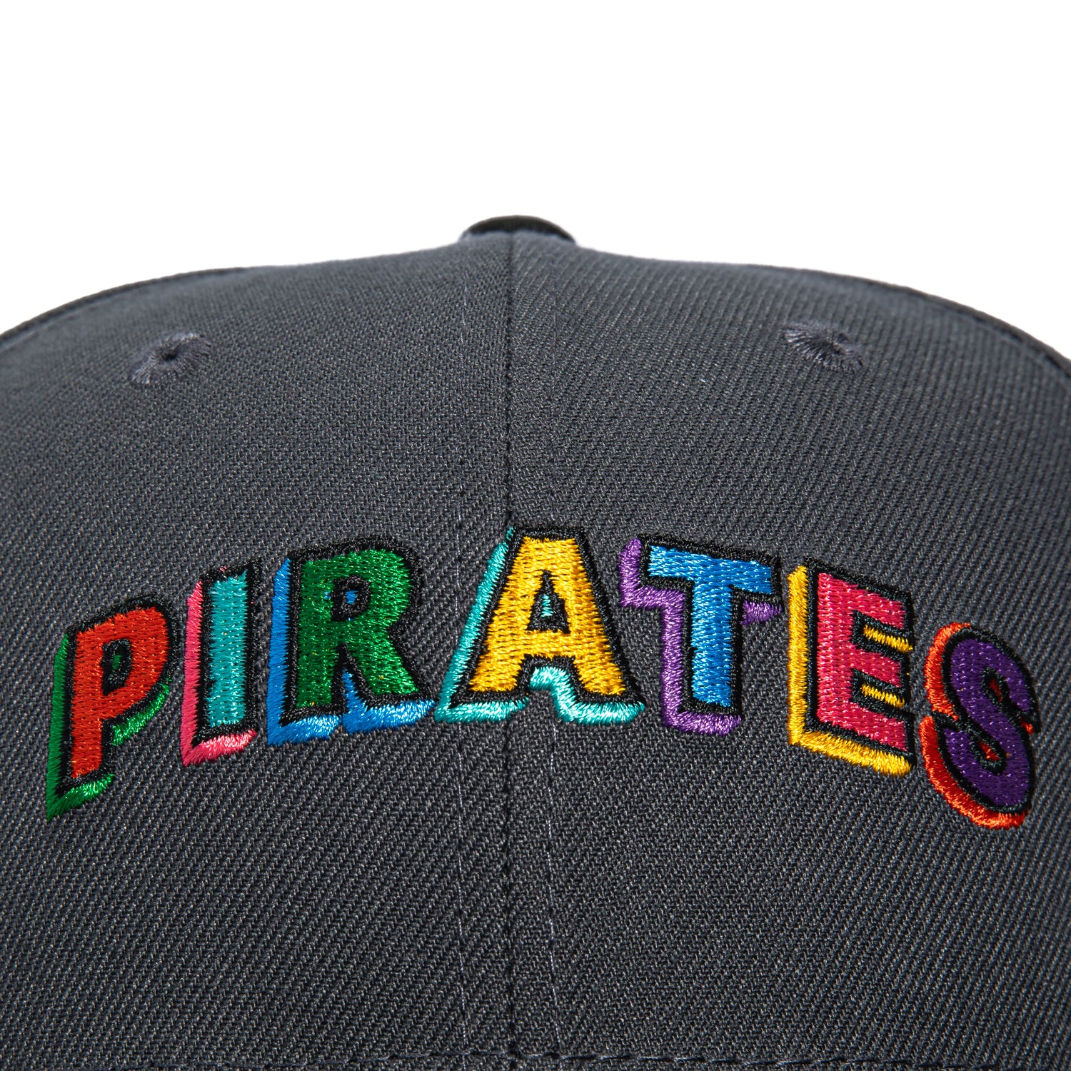 New Era 59Fifty Pittsburgh Pirates Hat - Graphite, Black - Image 4