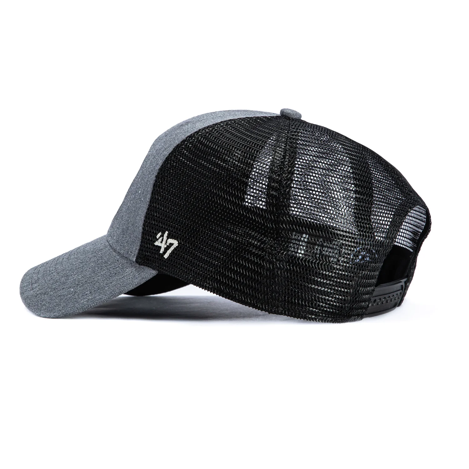 47 Brand MVP Colorado Avalanche Est. 1995 Patch Trucker Snapback Hat - Charcoal - Image 2