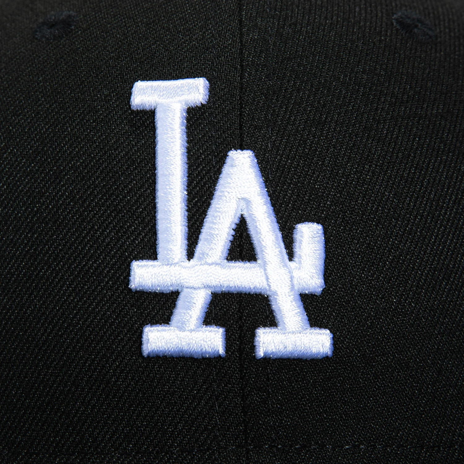New Era 59Fifty Los Angeles Dodgers My Name Is Patch Hat - Black, White - Image 4