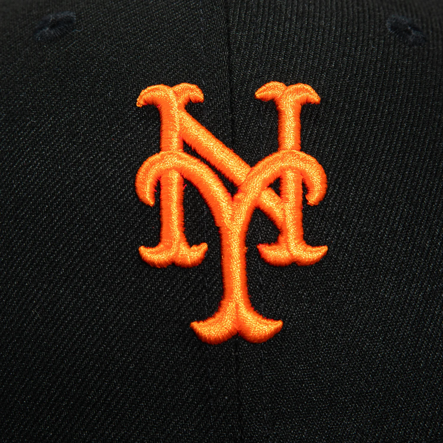 New Era 59Fifty New York Mets My Name Is Patch Hat - Black, Orange - Image 4