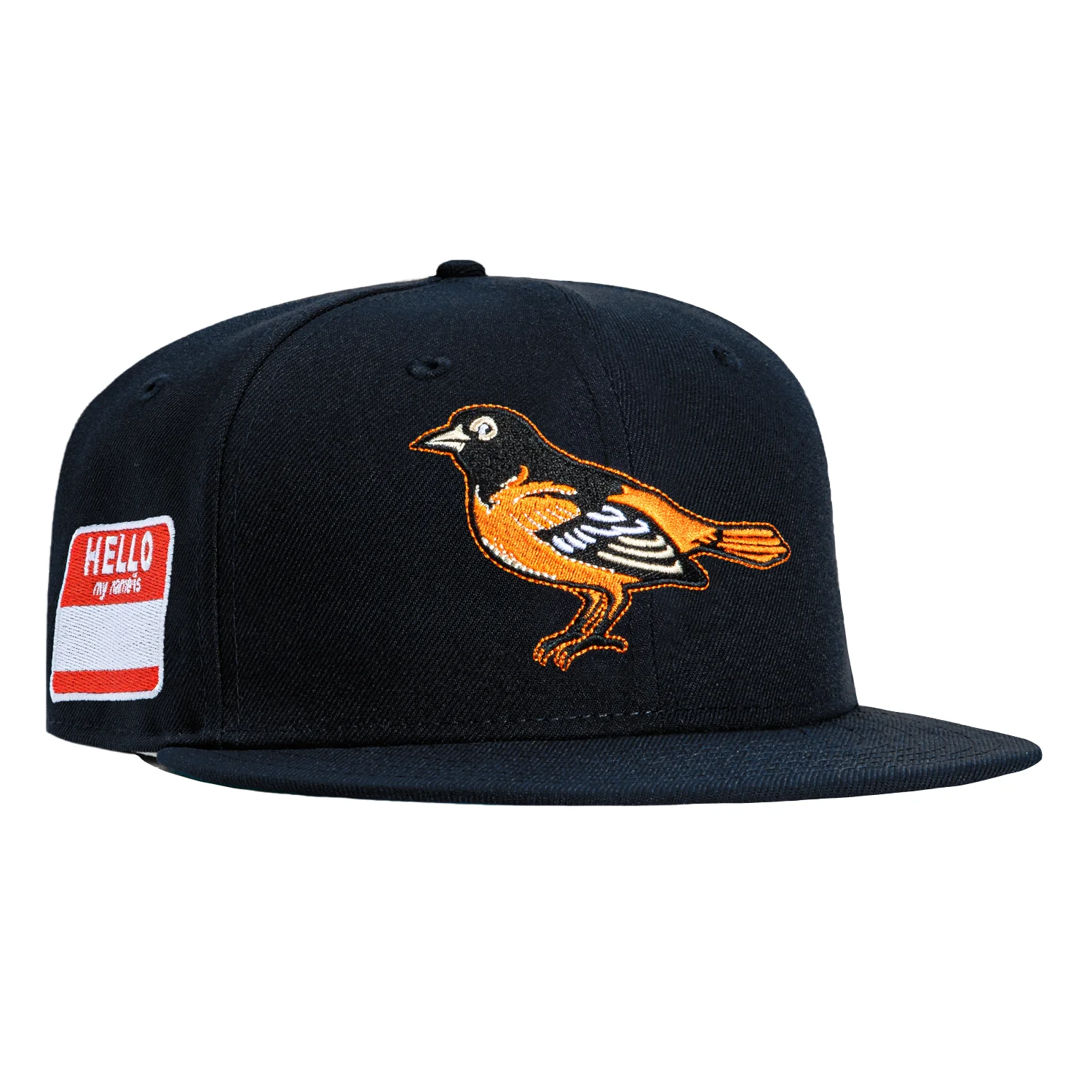 New Era 59Fifty Baltimore Orioles My Name Is Patch 1998 Hat - Navy