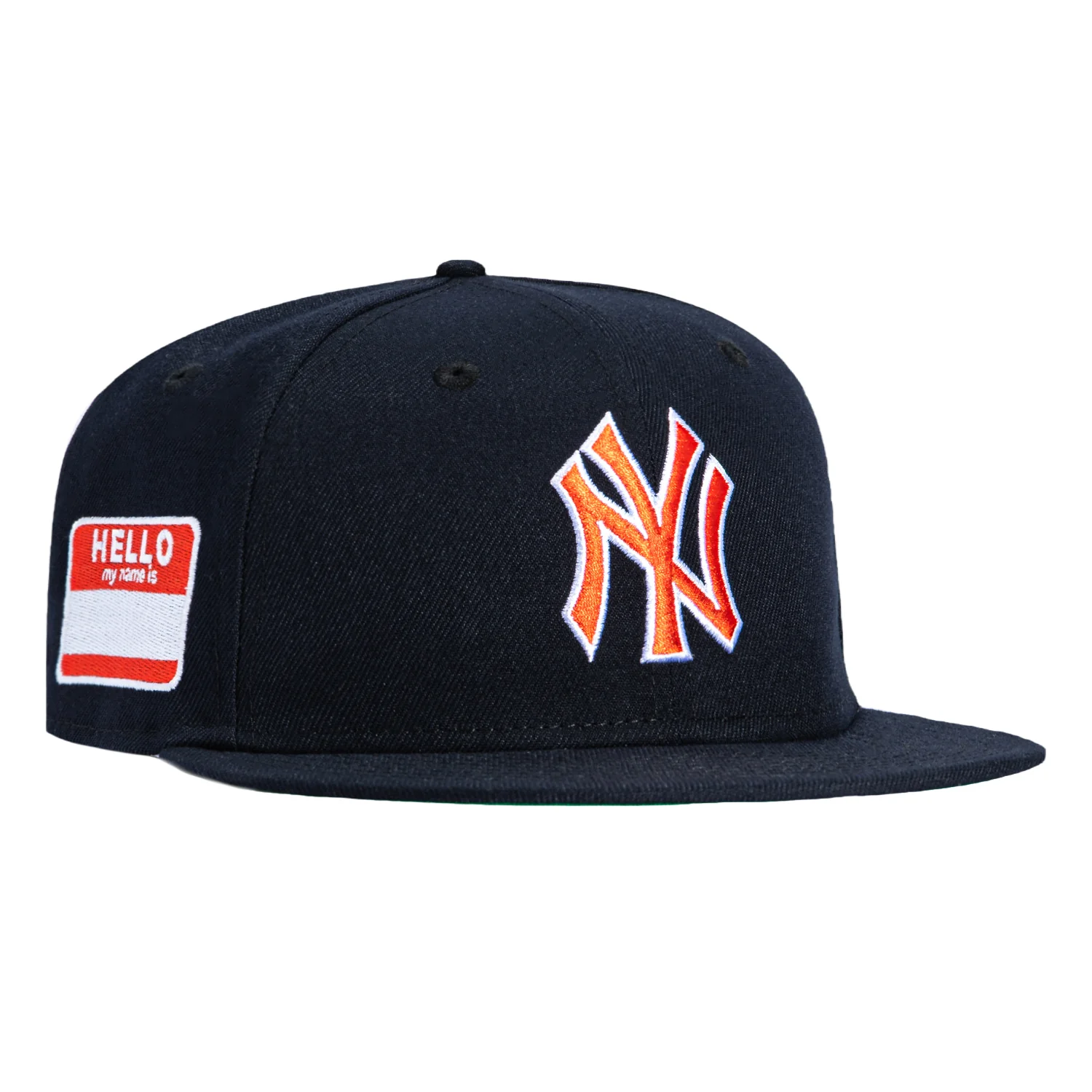 New Era 59Fifty New York Yankees My Name Is Patch Hat - Navy, Red