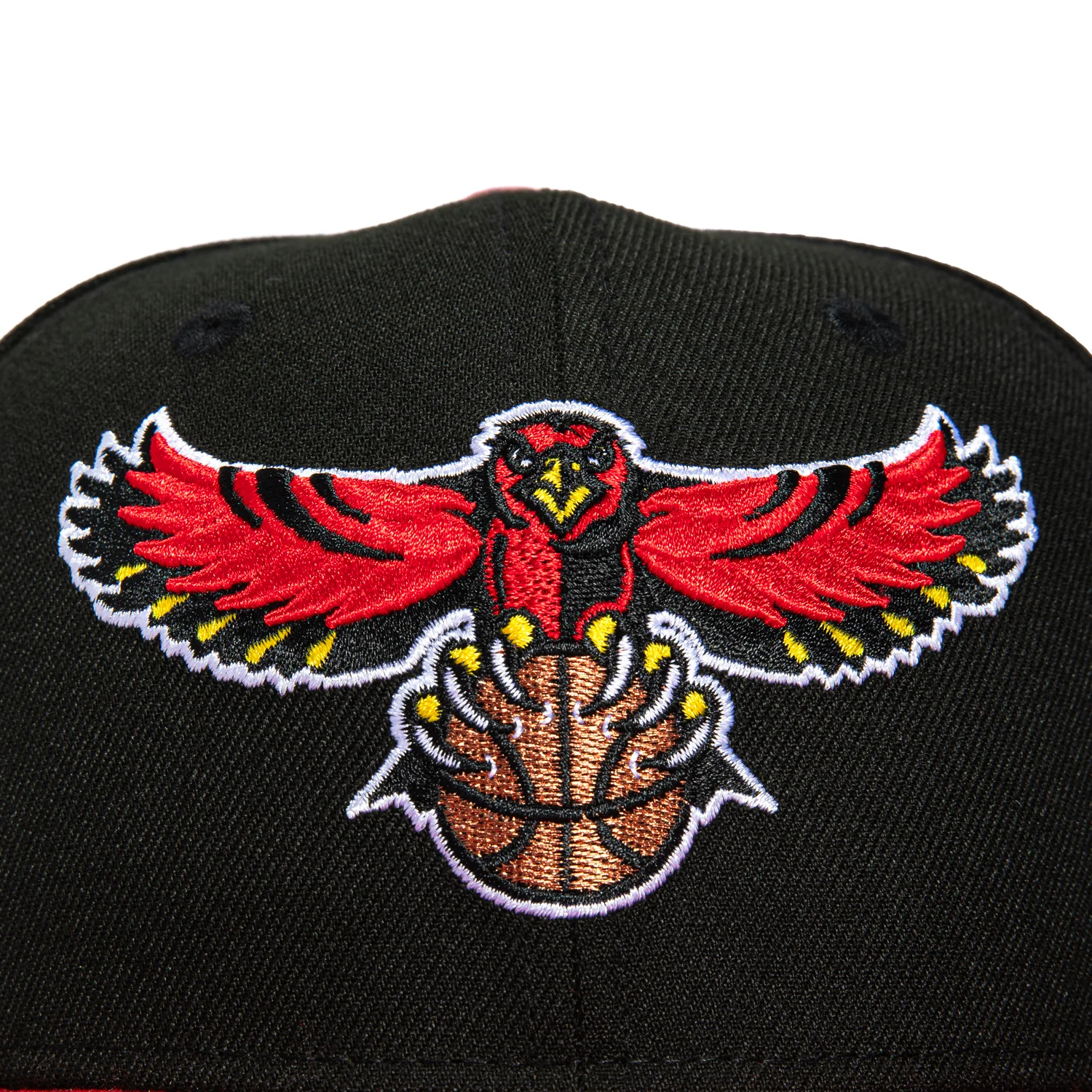 New Era 59Fifty Atlanta Hawks 2003 All Star Game Patch Hat - Black, Red - Image 4