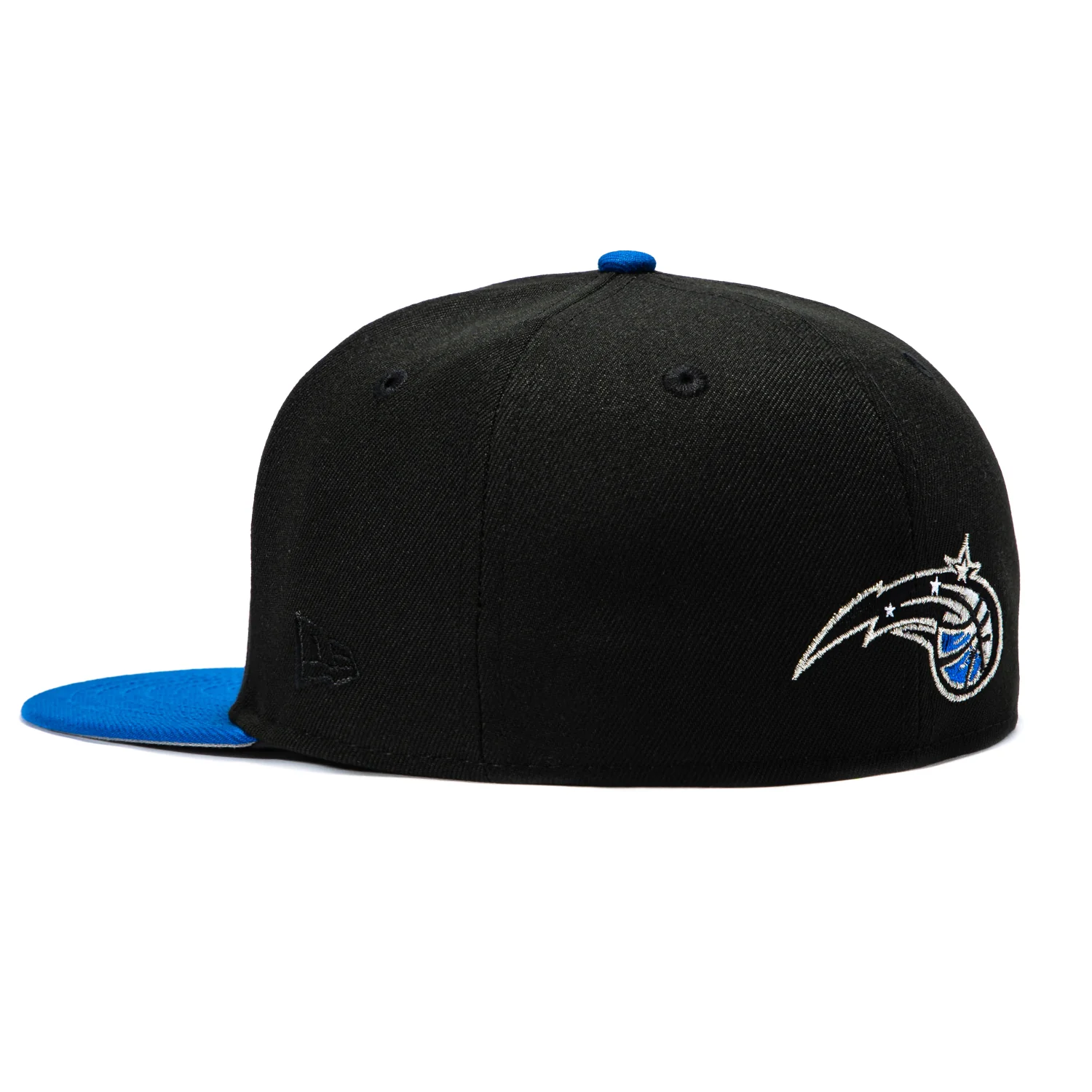 New Era 59Fifty Orlando Magic 2008 All Star Game Patch Hat - Black, Royal - Image 3