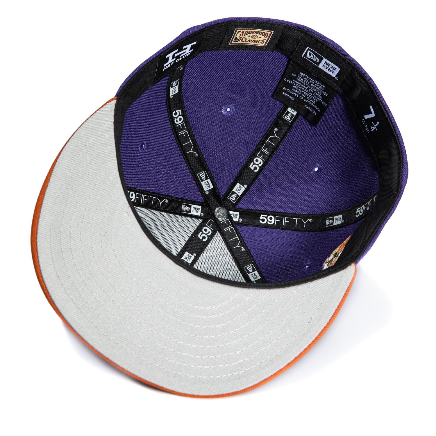 New Era 59Fifty Phoenix Suns 2009 All Star Game Patch Hat - Purple, Burnt Orange - Image 2
