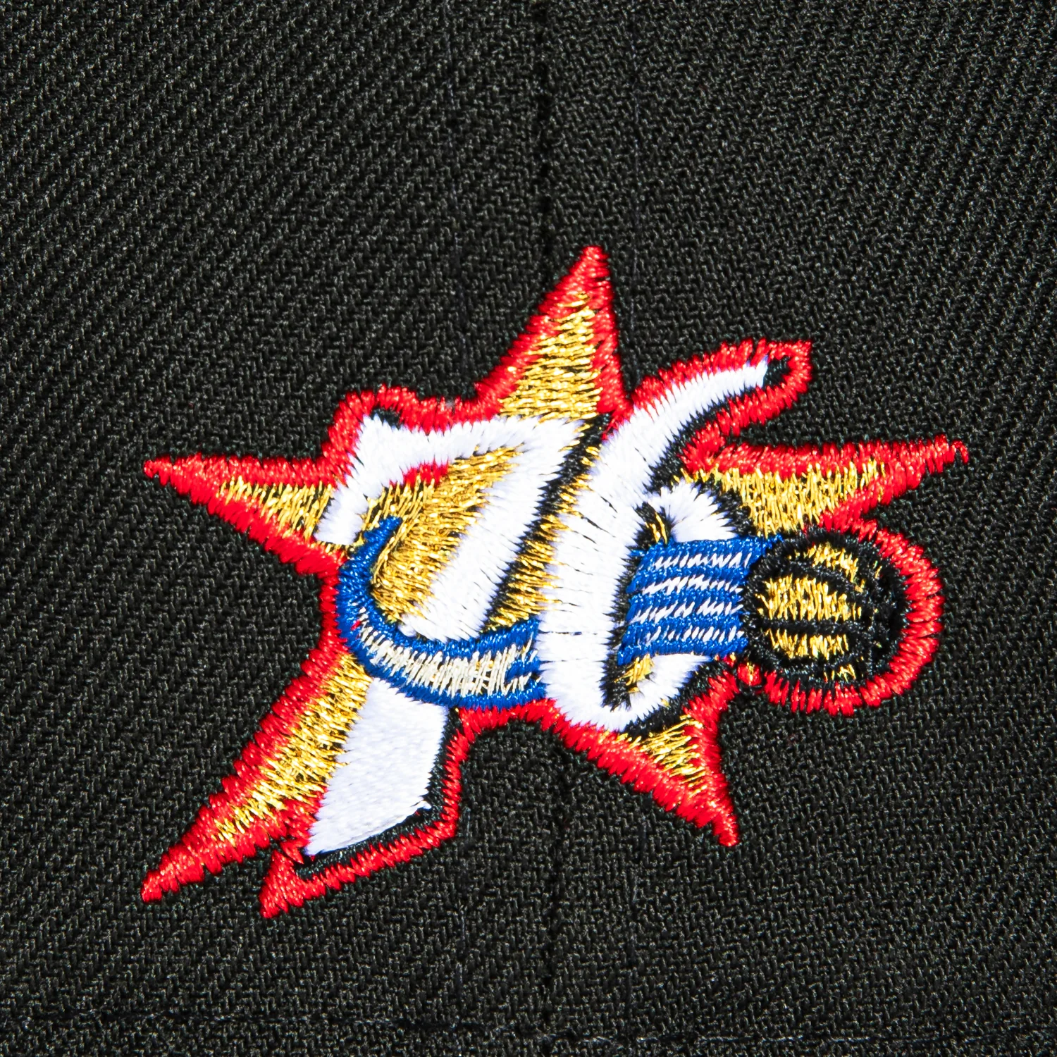New Era 59Fifty Philadelphia 76ers 2001 All Star Game Patch 1997 Alternate Hat - Black - Image 6
