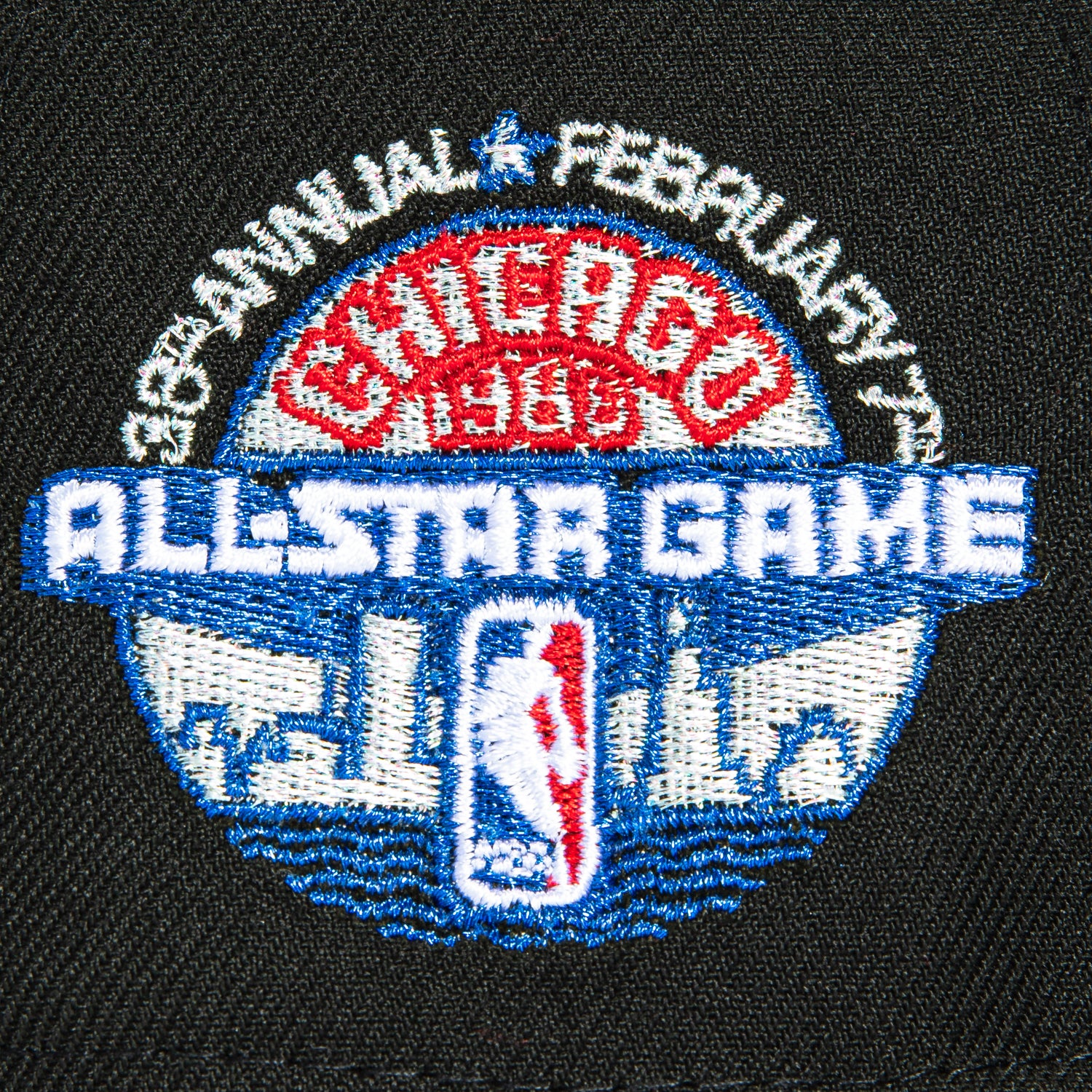 New Era 59Fifty Chicago Bulls 1988 All Star Game Patch Hat - Black - Image 5