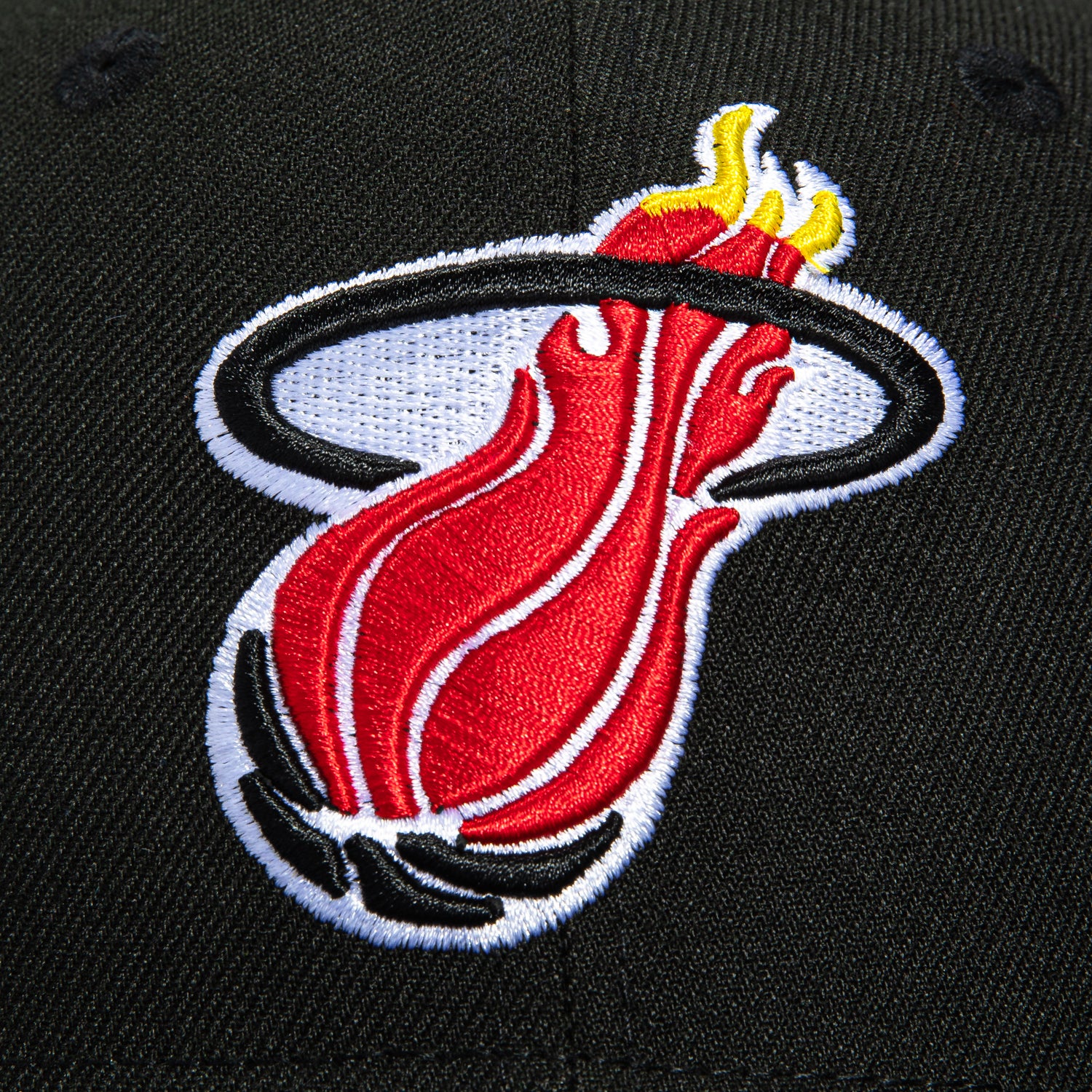 New Era 59Fifty Miami Heat 1990 All Star Game Patch Hat - Black - Image 4