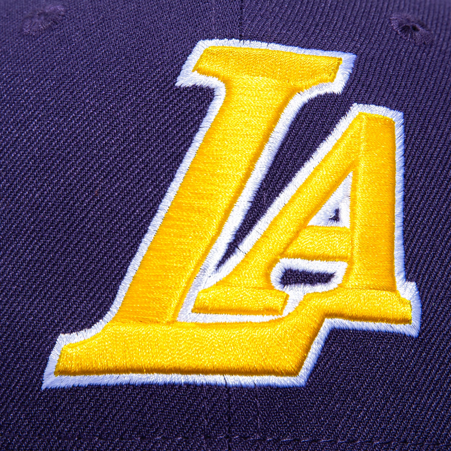 New Era 59Fifty Los Angeles Lakers 2002 All Star Game Patch LA Hat - Purple - Image 4