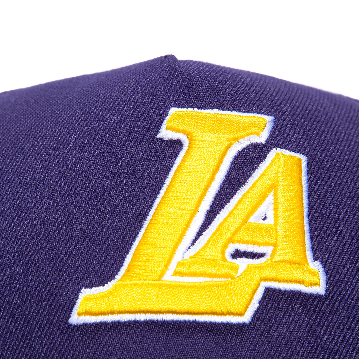 New Era 9Forty A-Frame Los Angeles Lakers 2002 All Star Game Patch LA Snapback Hat - Purple - Image 3