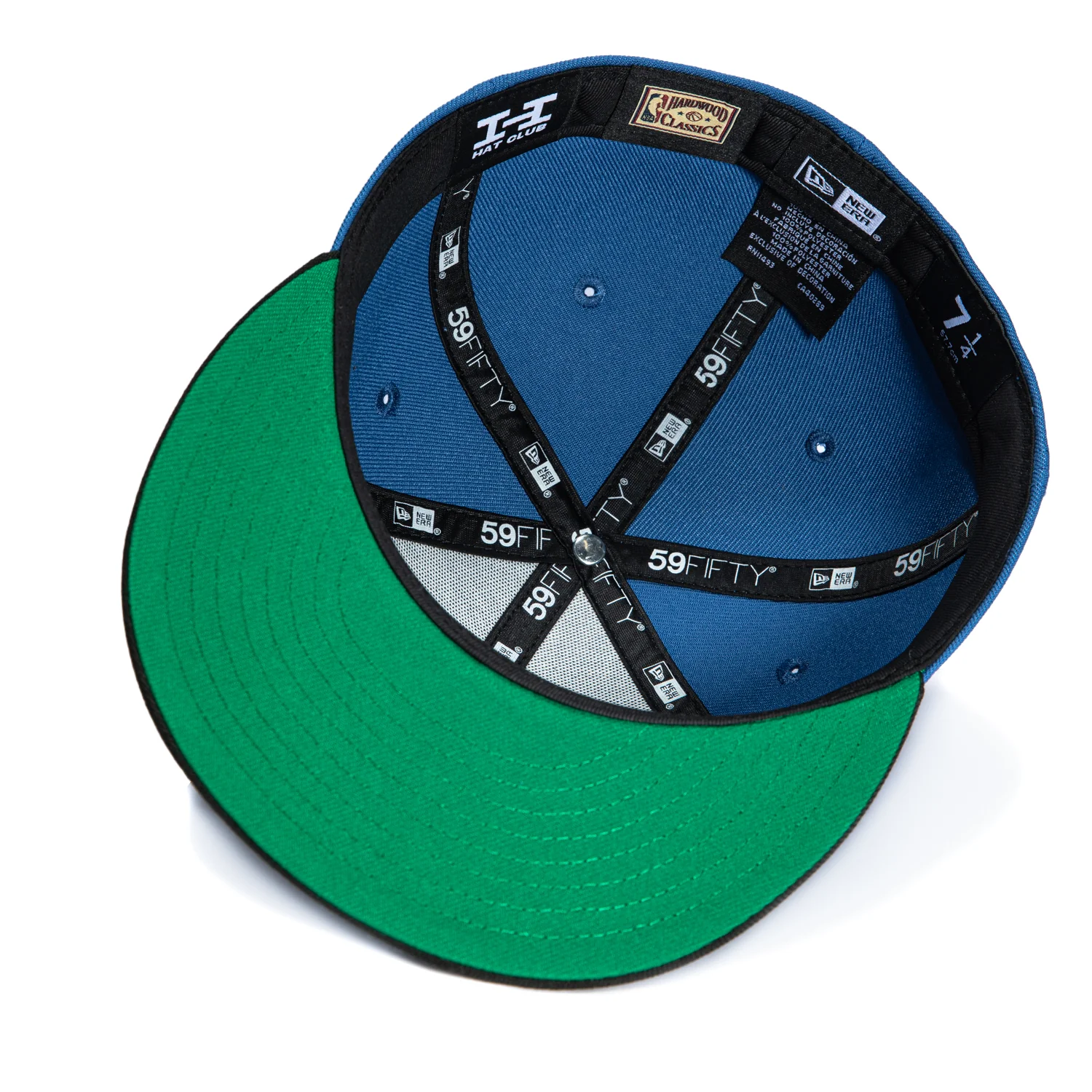 New Era 59Fifty Minnesota Timberwolves 1996 Alternate Hat - Indigo, Black - Image 2