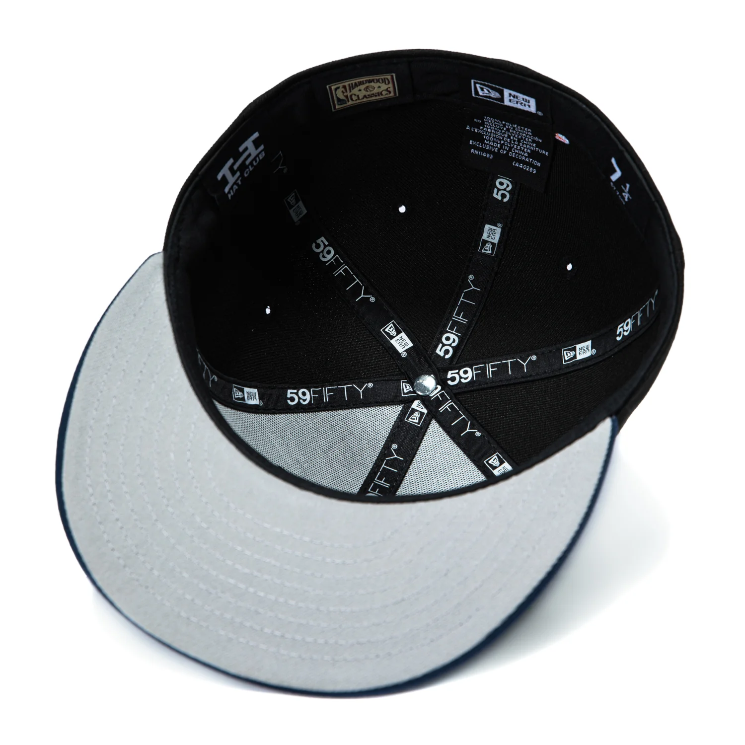 New Era 59Fifty Golden State Warriors 1997 Alternate Hat - Black, Navy - Image 2