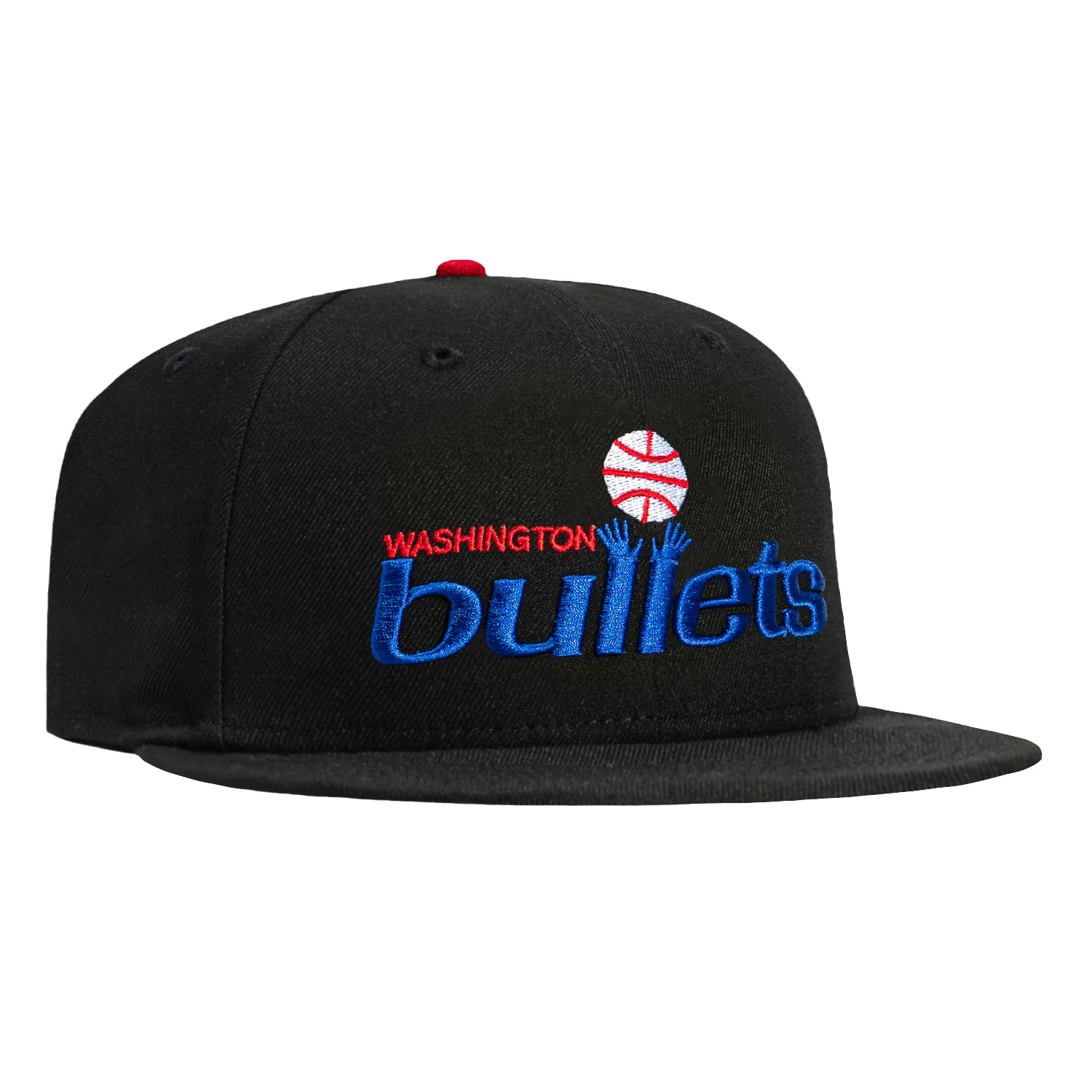 New Era 59Fifty Washington Bullets Logo Hat - Black
