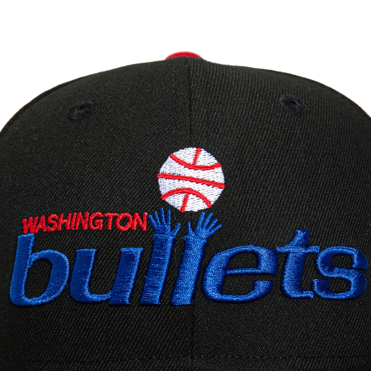 New Era 59Fifty Washington Bullets Logo Hat - Black - Image 4