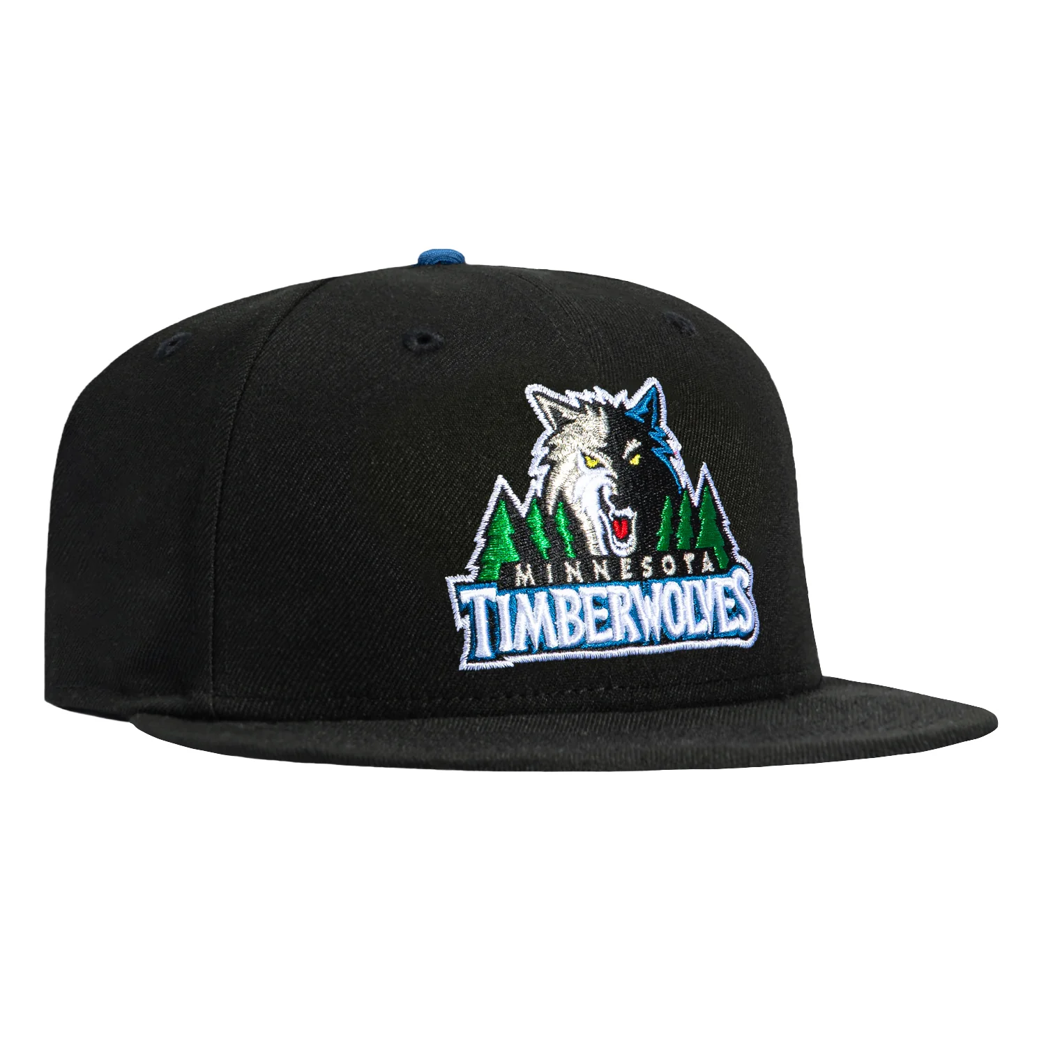 New Era 59Fifty Minnesota Timberwolves 1996 Logo Hat - Black