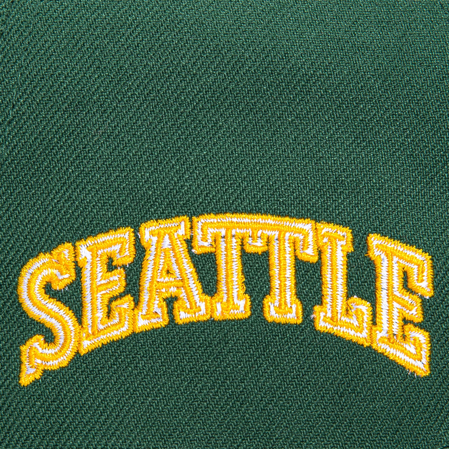 New Era 9Forty A-Frame Seattle Sonics 2001 Alternate Logo Patch Snapback Hat - Green - Image 4