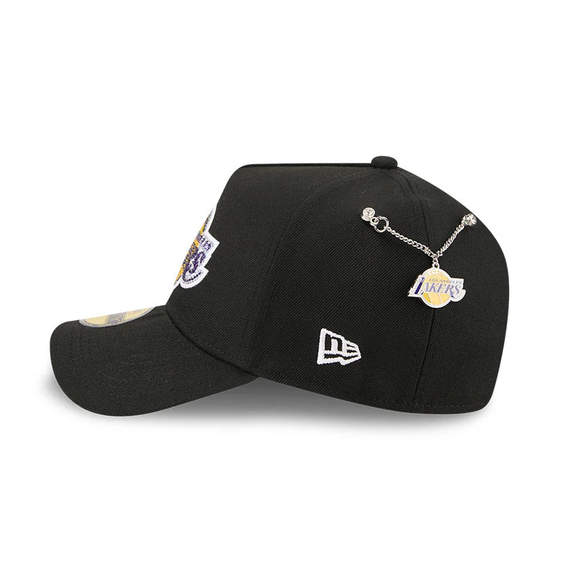 New Era 59Forty A-Frame 2026 NBA Draft Los Angeles Lakers Rhinestone Hat - Black - Image 5