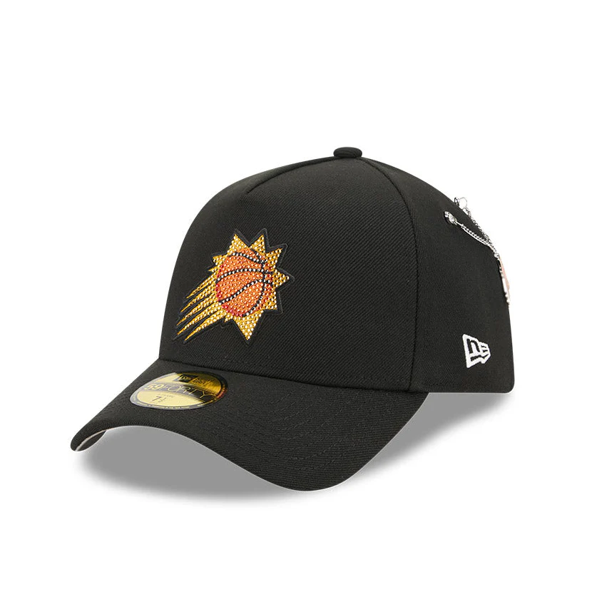 New Era 59Forty A-Frame 2026 NBA Draft Phoenix Suns Rhinestone Hat - Black - Image 3