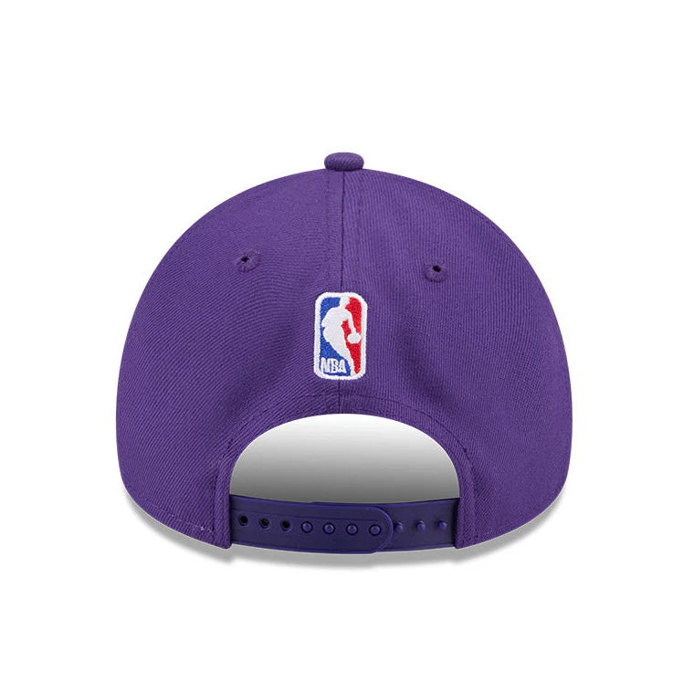 New Era 9Forty A-Frame 2026 NBA Draft Los Angeles Lakers Rhinestone Snapback Hat - Purple - Image 4