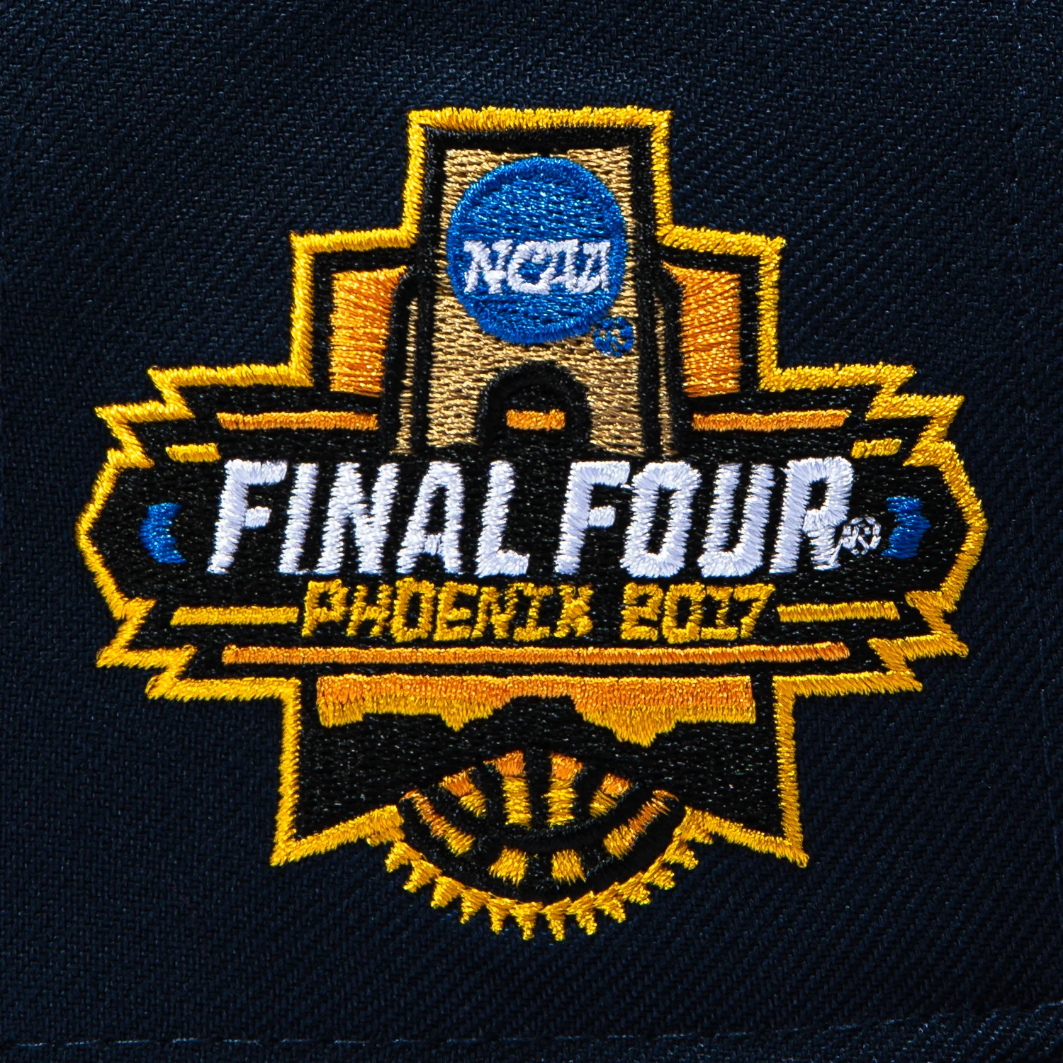 New Era 59Fifty UNC Tar Heels 2017 Final Four Patch Hat - Navy - Image 5