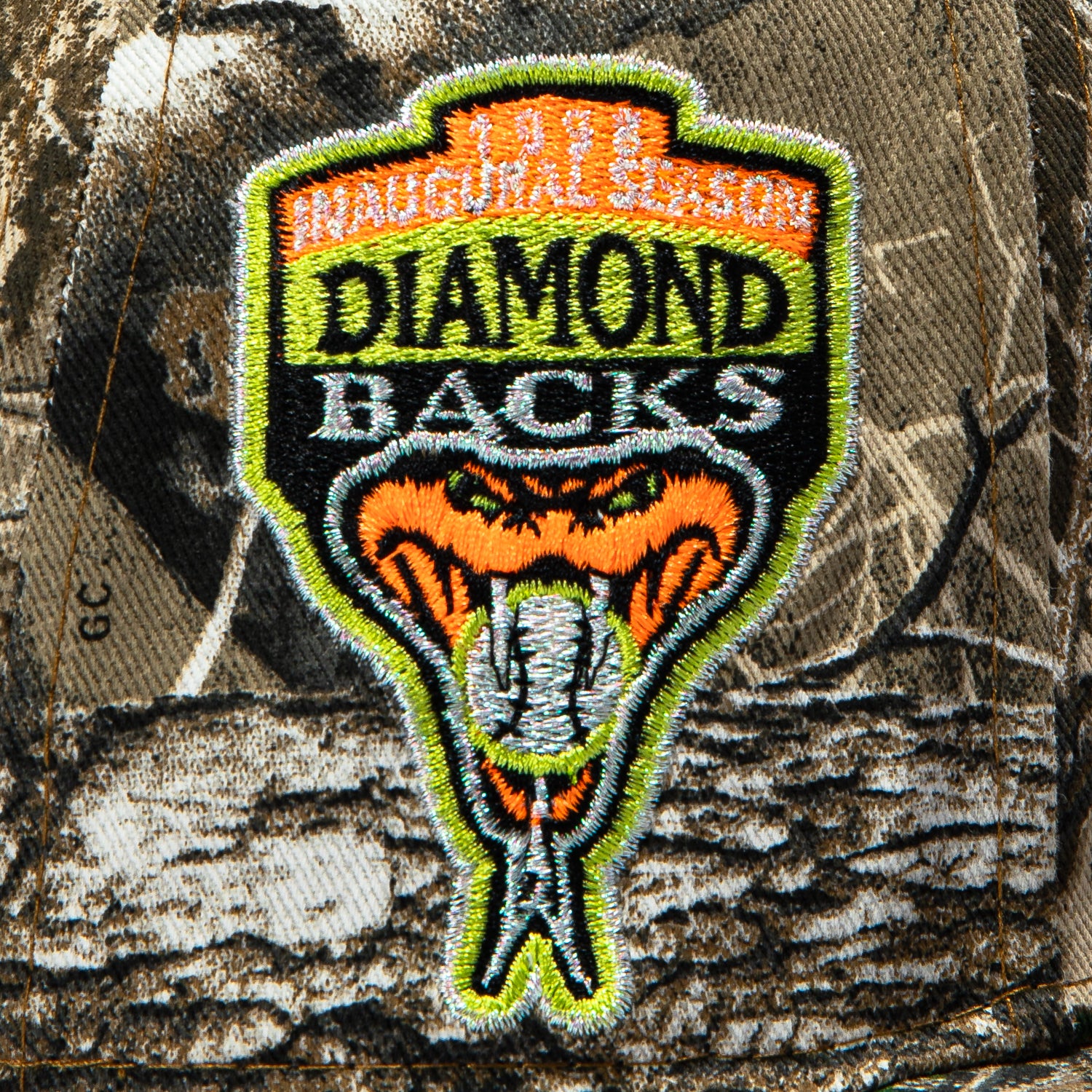 New Era 59Fifty Neon Realtree Arizona Diamondbacks Inaugural Patch D Hat - Realtree - Image 5