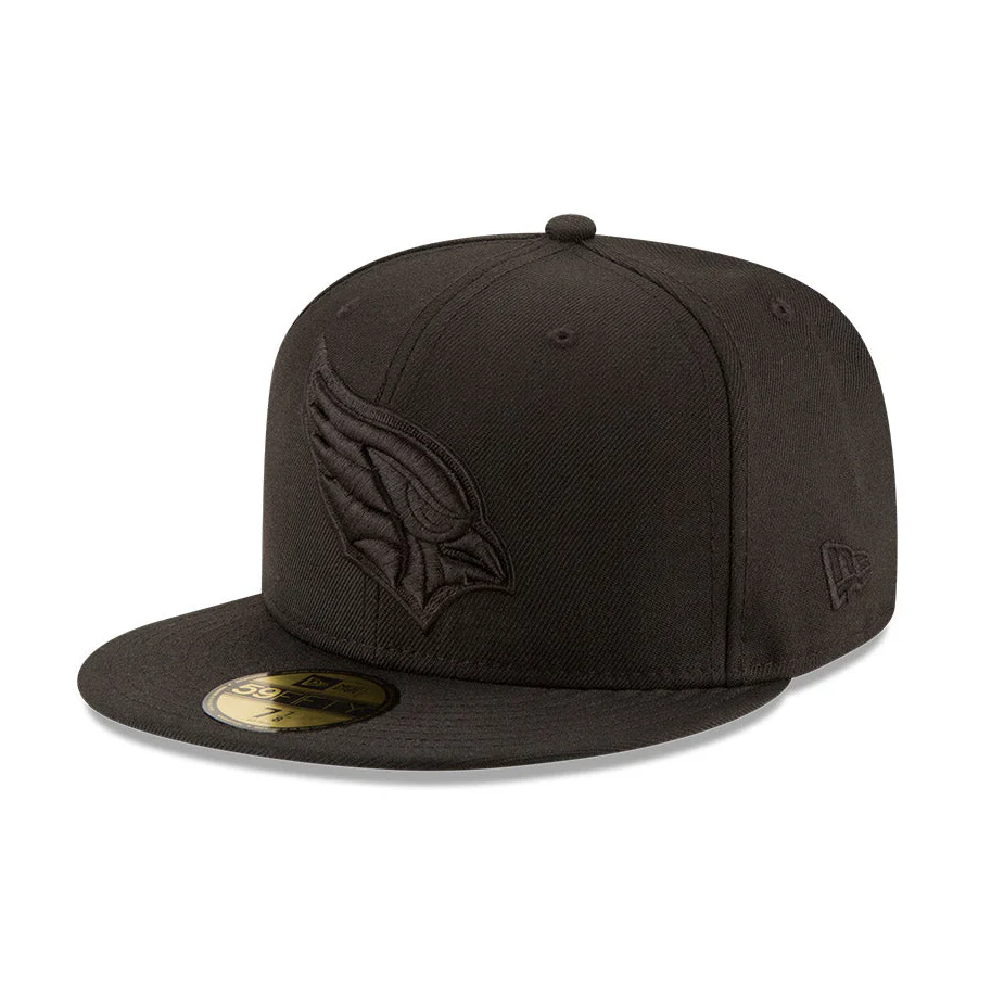 New Era 59Fifty Arizona Cardinals Hat - Black, Black - Image 3