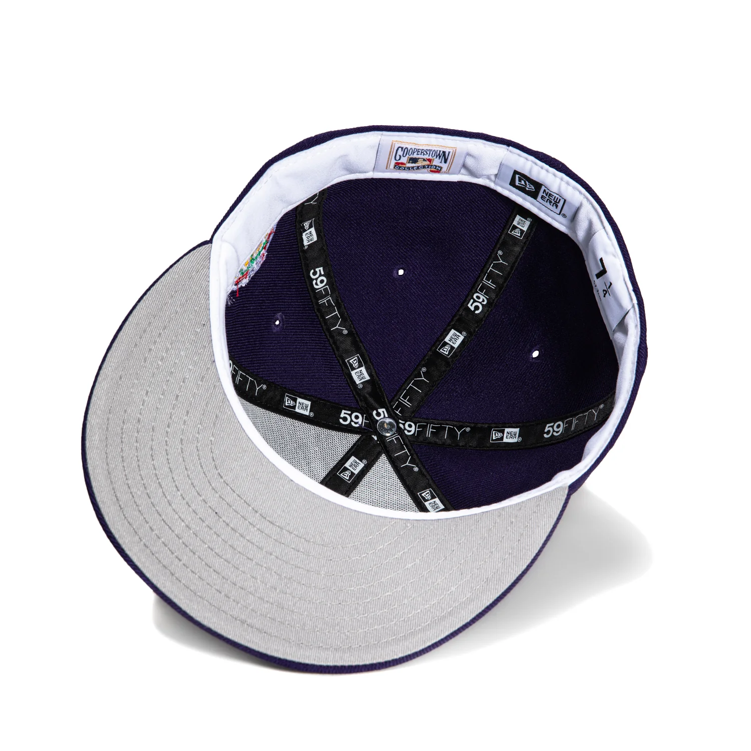 New Era 59Fifty Arizona Diamondbacks 2001 World Series Patch Hat - Purple - Image 2