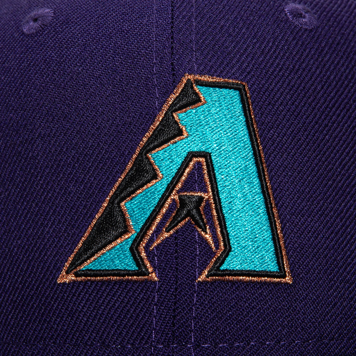 New Era 59Fifty Arizona Diamondbacks 2001 World Series Patch Hat - Purple - Image 4