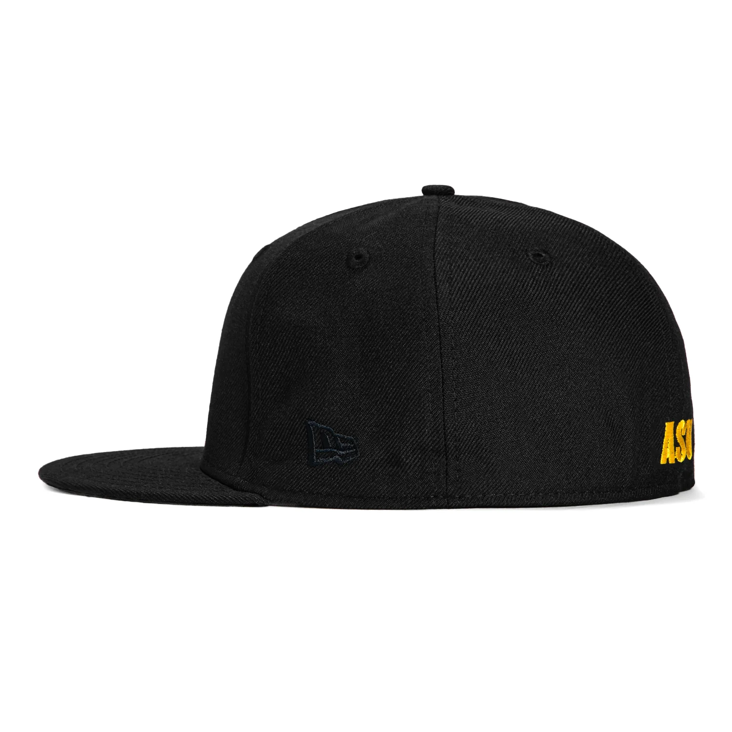 New Era 59Fifty Arizona State University Pitch Fork Hat - Black, Gold, Maroon - Image 3